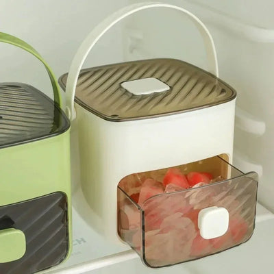 2026 New 48 Grid Ice Cube Mold Reusable Refrigerator Ice Maker One-Touch Easy Release Homemade Ice Cube Tray Mold