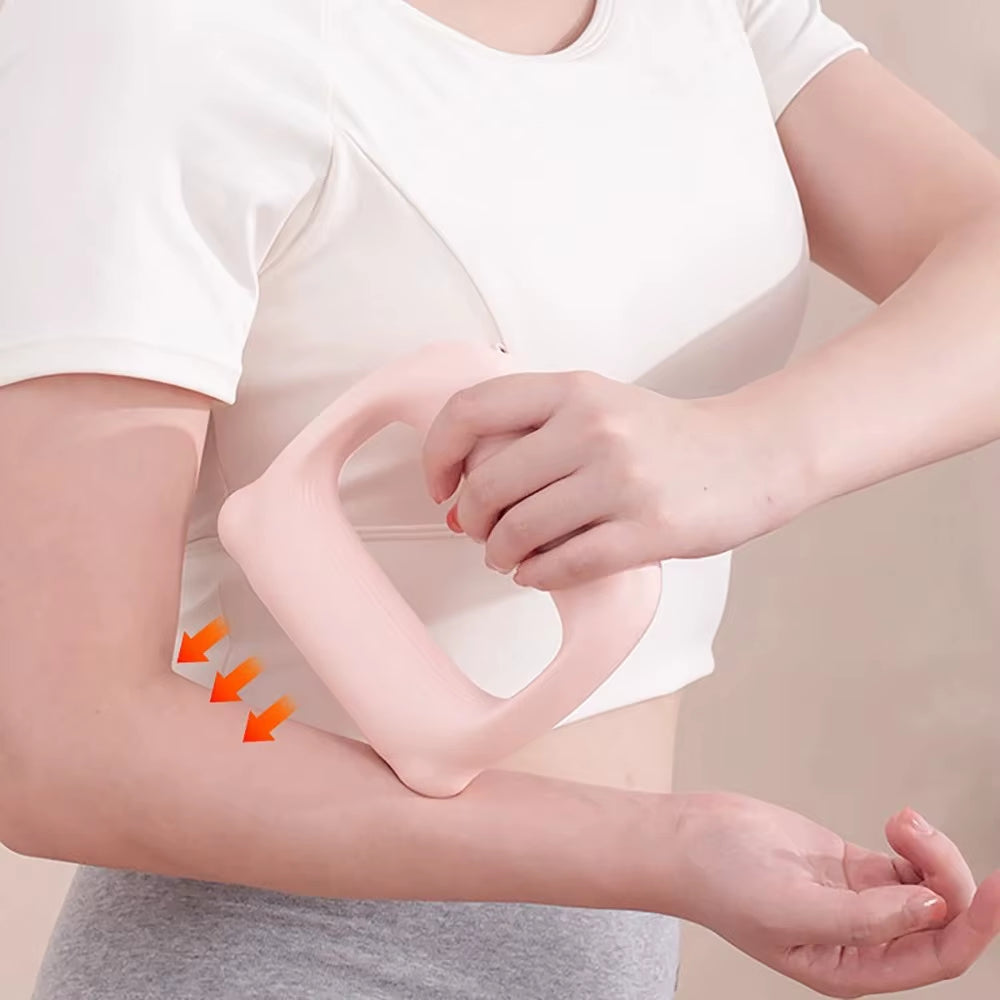 Portable Percussion Fascia Ring USB Charging Massage Belt Vibrating Neck Membrane Massage Relaxation Shoulder Massage
